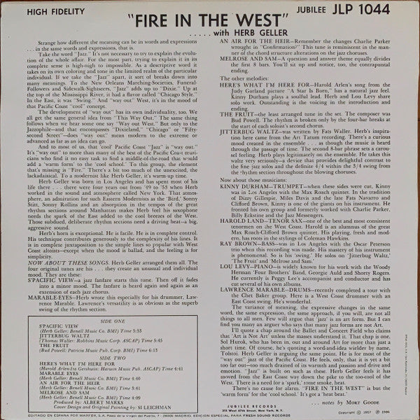 Fire In The West