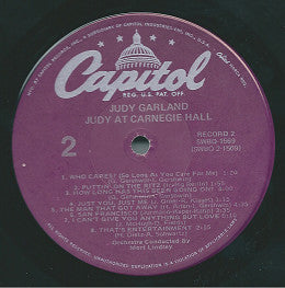 Judy At Carnegie Hall - Judy In Person