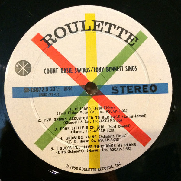 Count Basie Swings / Tony Bennett Sings