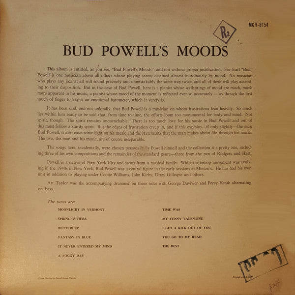 Bud Powells Moods