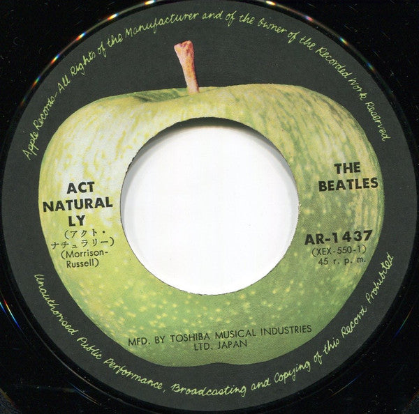 アクト・ナチュラリー = Act Naturally / イエスタデイ = Yesterday