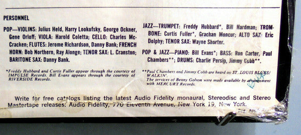 Triple Play Stereo Pop + Jazz = Swing