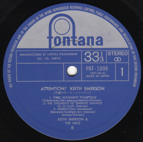Attention! Keith Emerson