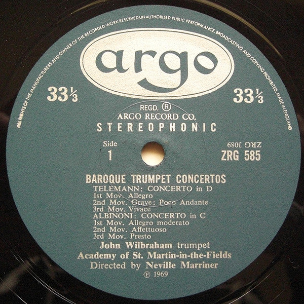 Baroque Trumpet Concertos