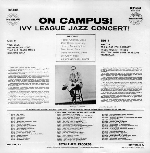 On Campus - Ivy League Jazz Concert