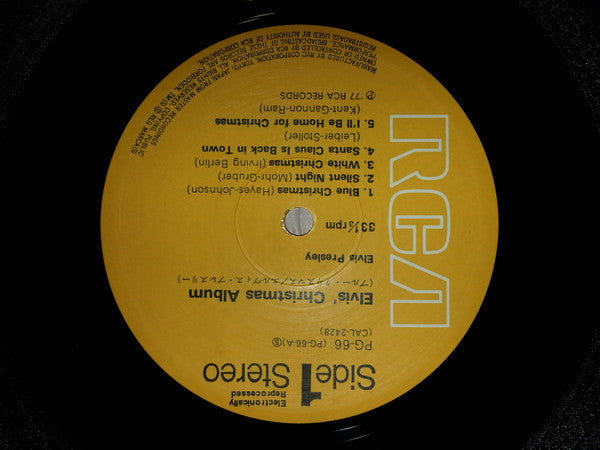 Elvis' Christmas Album (ブルー・クリスマス)