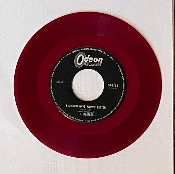 恋する二人 (I Should Have Known Better) / ぼくが泣く (I'll Cry Instead)