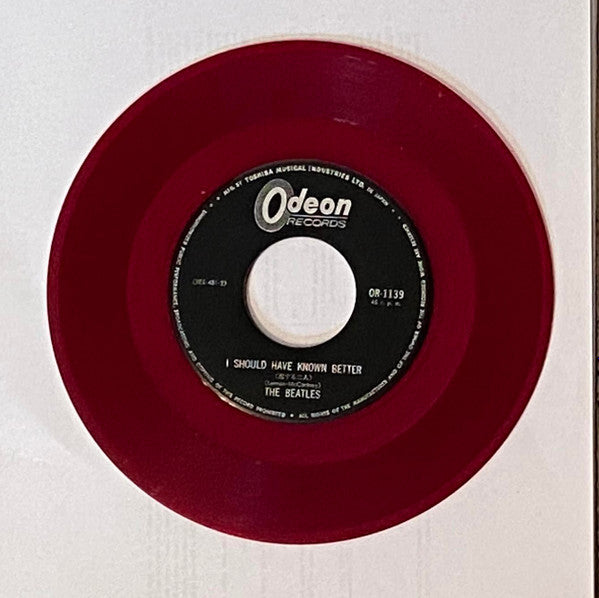 恋する二人 (I Should Have Known Better) / ぼくが泣く (I'll Cry Instead)