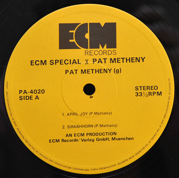 ECM Special X Pat Metheny