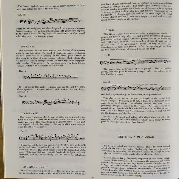 The Six Cello Suites (= 6 Suiten Für Violoncello = Les Suites Pour Violoncelle Seul)