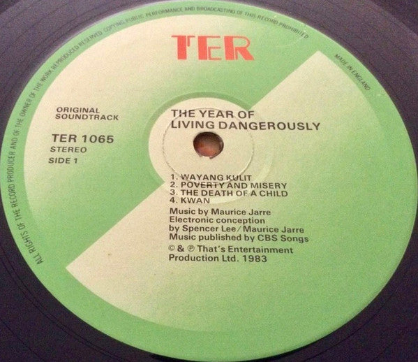 The Year Of Living Dangerously - Original Motion Picture Soundtrack