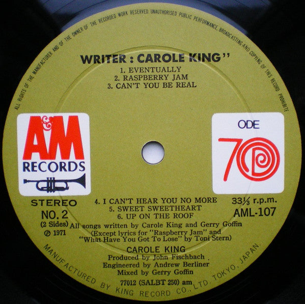 Writer: Carole King