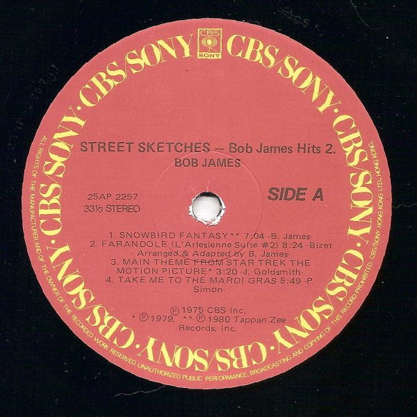 Street Sketches - Bob James Hits 2