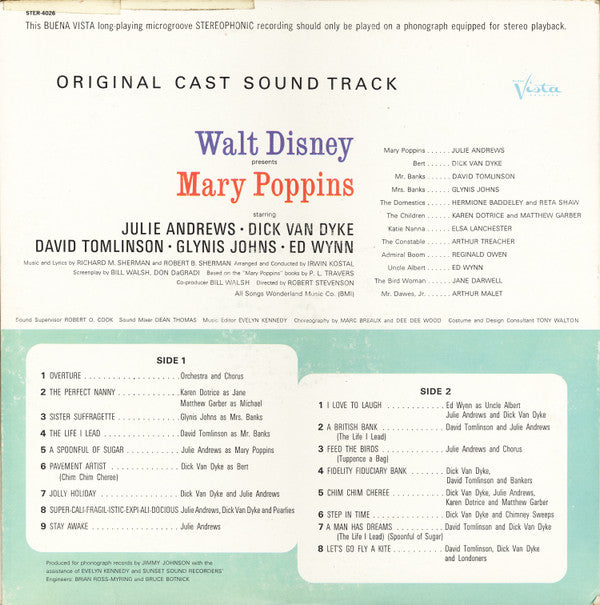 Mary Poppins: Original Cast Soundtrack