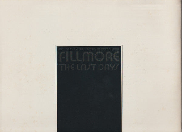 Fillmore - The Last Days