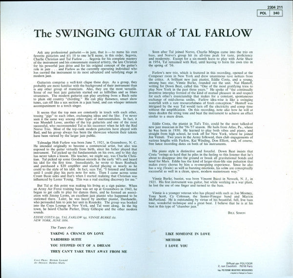 The Swinging Guitar Of Tal Farlow