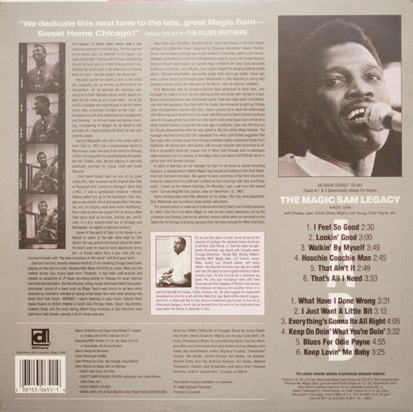 The Magic Sam Legacy