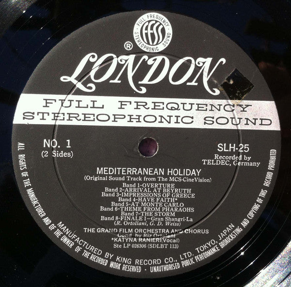 Mediterranean Holiday (Original Sound Track From MCS Cine Vision)