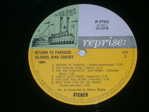 Return To Paradise Islands