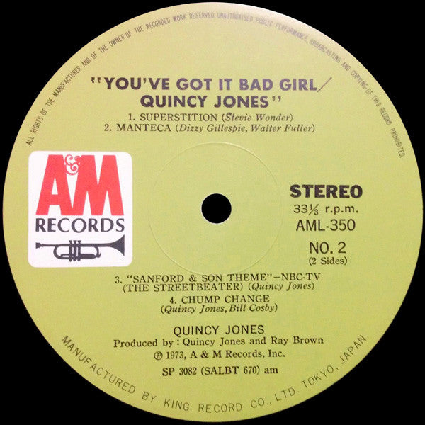 You've Got It Bad Girl