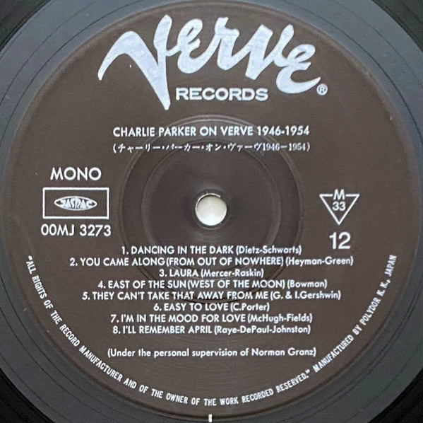 Charlie Parker On Verve 1946-1954