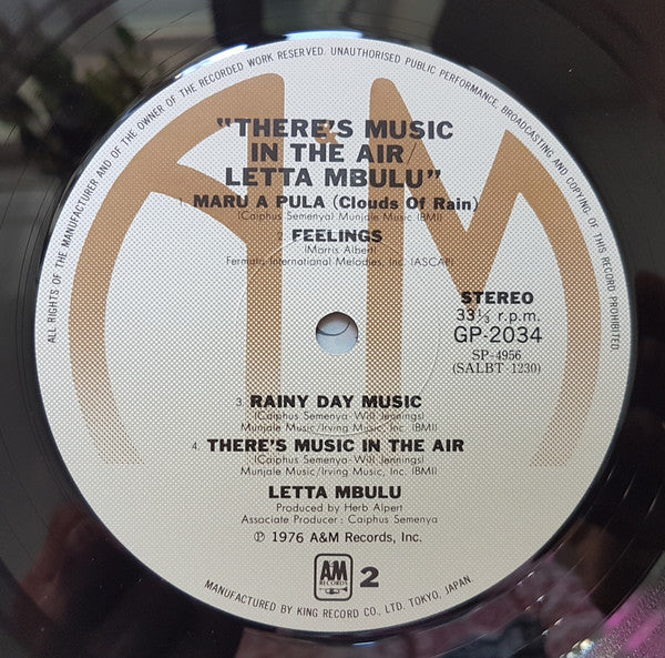 There's Music In The Air