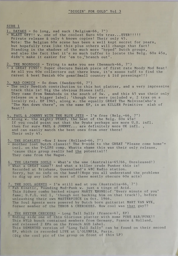 Diggin' For Gold Vol 3