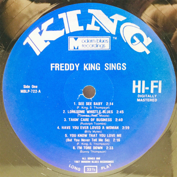 Freddy King Sings