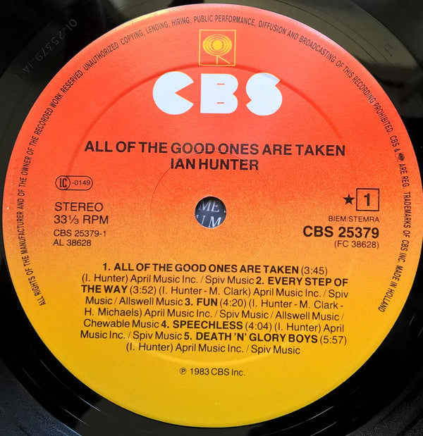 All Of The Good Ones Are Taken
