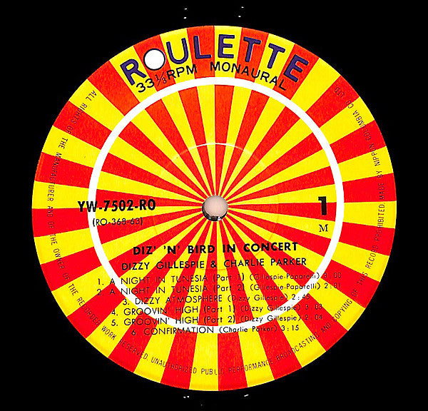 Diz 'N' Bird In Concert