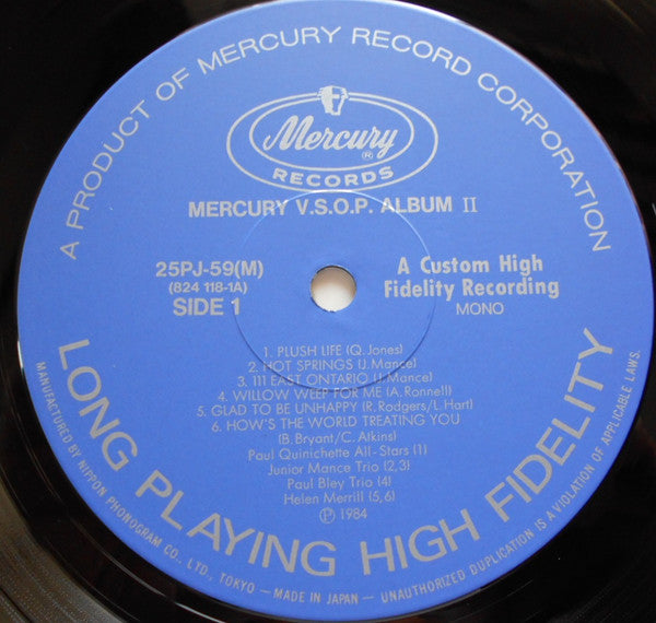 Mercury 40th Anniversary V.S.O.P. Album