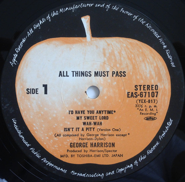 All Things Must Pass