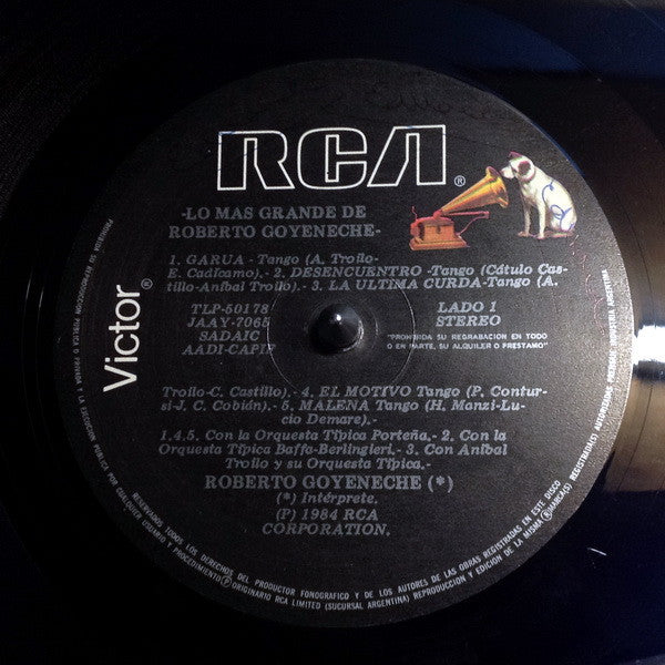 Lo Más Grande De Roberto Goyeneche