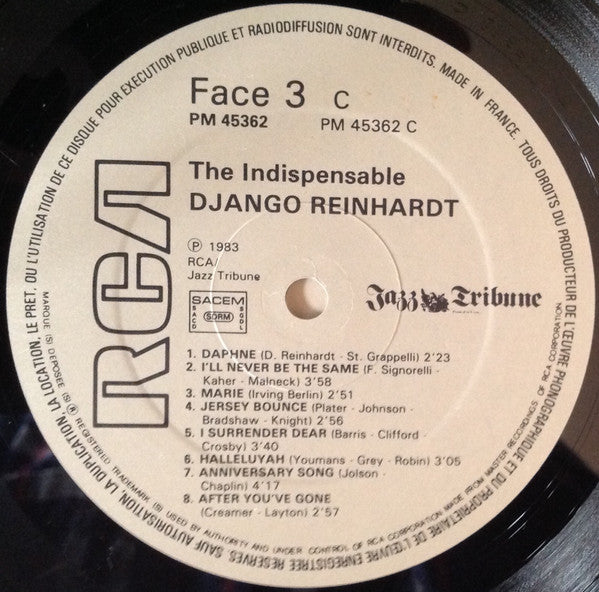 The Indispensable Django Reinhardt (1949-1950)