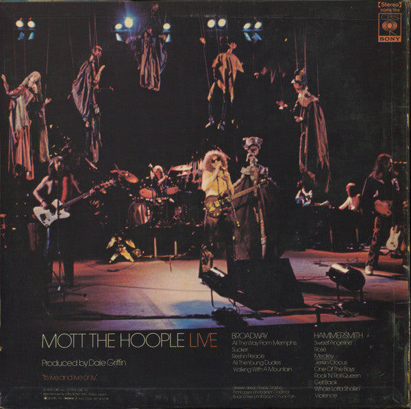 Mott The Hoople Live