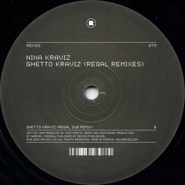 Master Release: Ghetto Kraviz (Regal Remixes) by Nina Kraviz