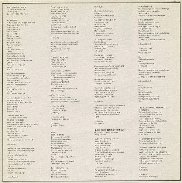 Reggae Sunsplash '81 A Tribute To Bob Marley