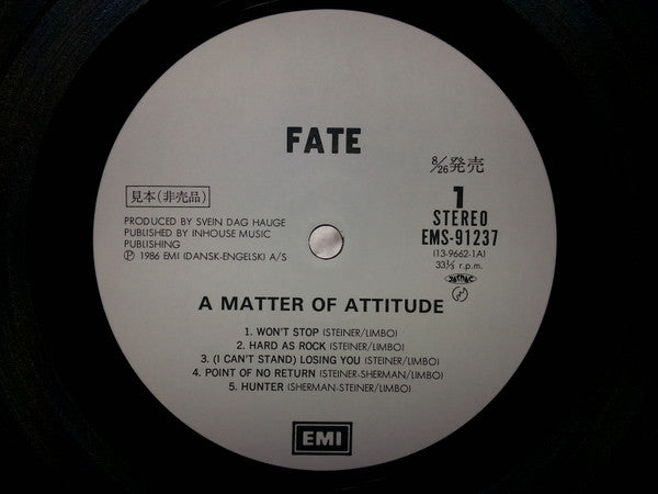 A Matter Of Attitude