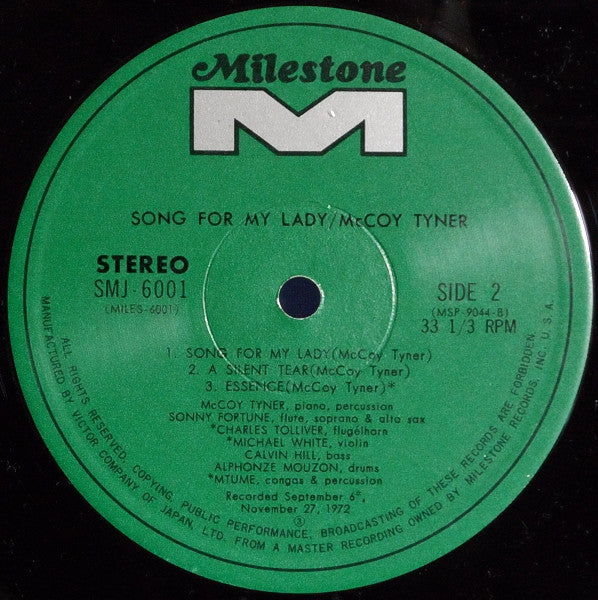 Song For My Lady