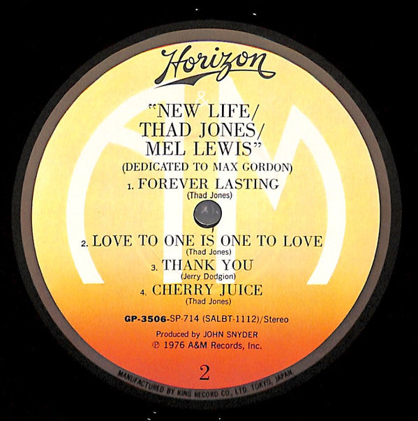 New Life (Dedicated To Max Gordon)