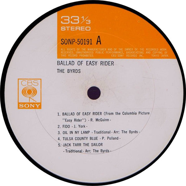 Ballad Of Easy Rider