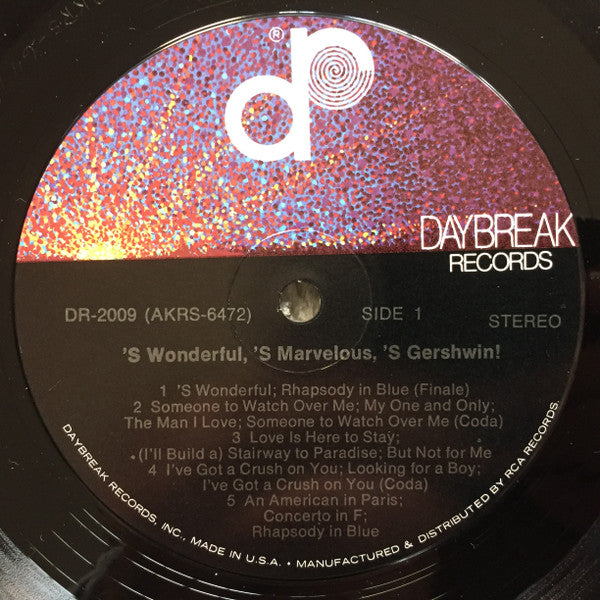 'S Wonderful, 'S Marvelous, 'S Gershwin