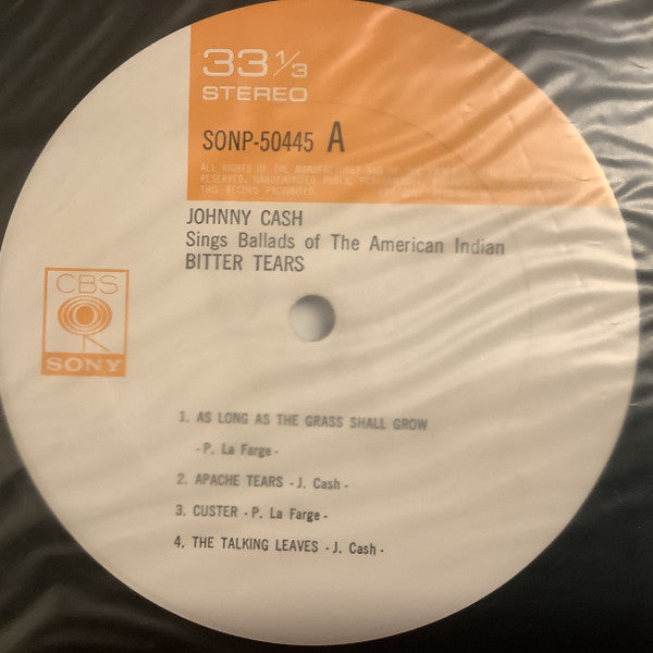 Bitter Tears - Ballads Of The American Indian