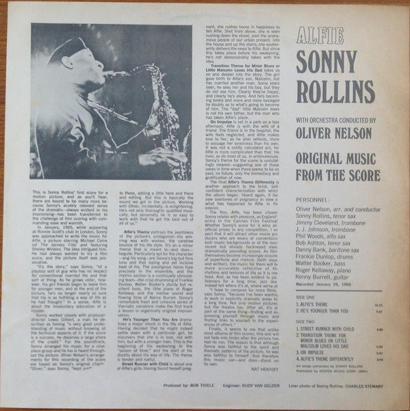 Original Music From The Score "Alfie"