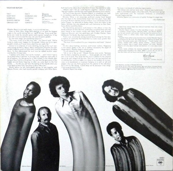 Release: Weather Report-Vinyl-US-None-PC 30661-2156426