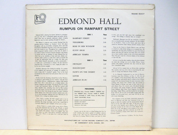 Rumpus On Rampart Street