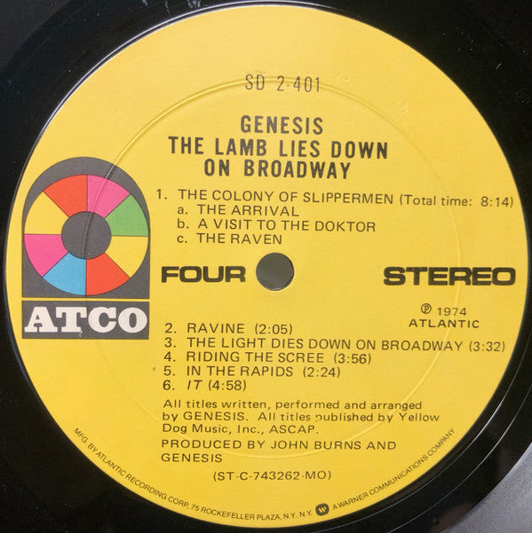 The Lamb Lies Down On Broadway