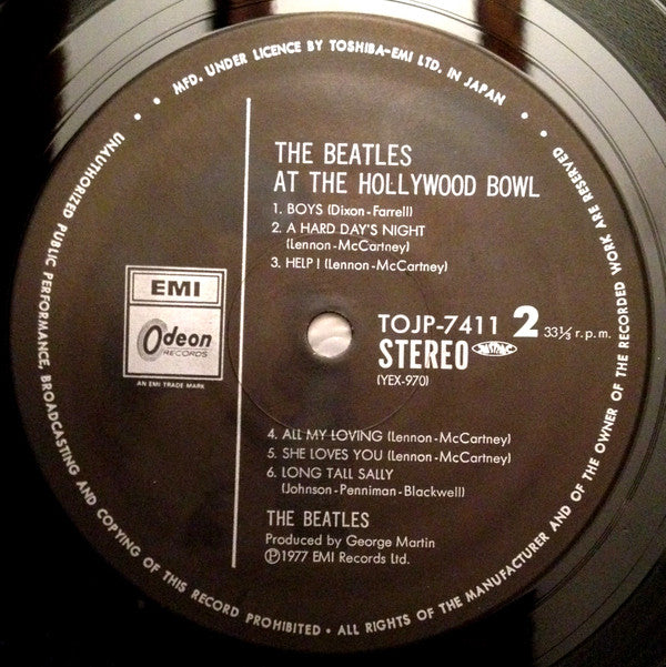 The Beatles At The Hollywood Bowl