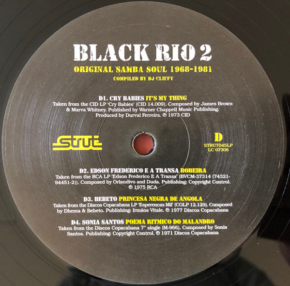 Black Rio 2 (Original Samba Soul 1968-1981)
