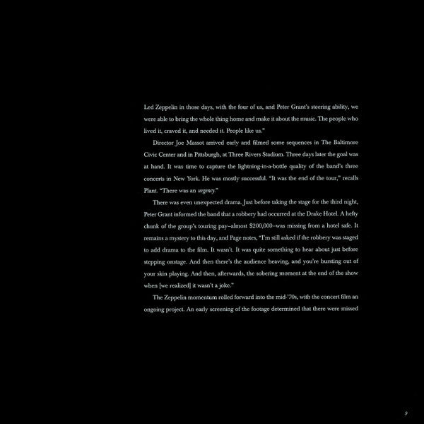 The Soundtrack From The Film The Song Remains The Same